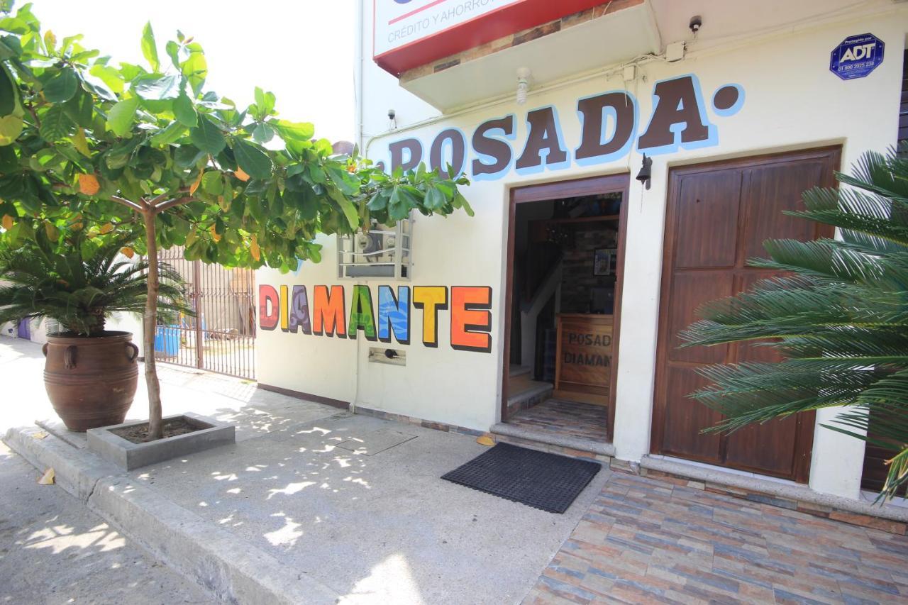 Hotel Posada Diamante 圣克鲁斯华特库 外观 照片