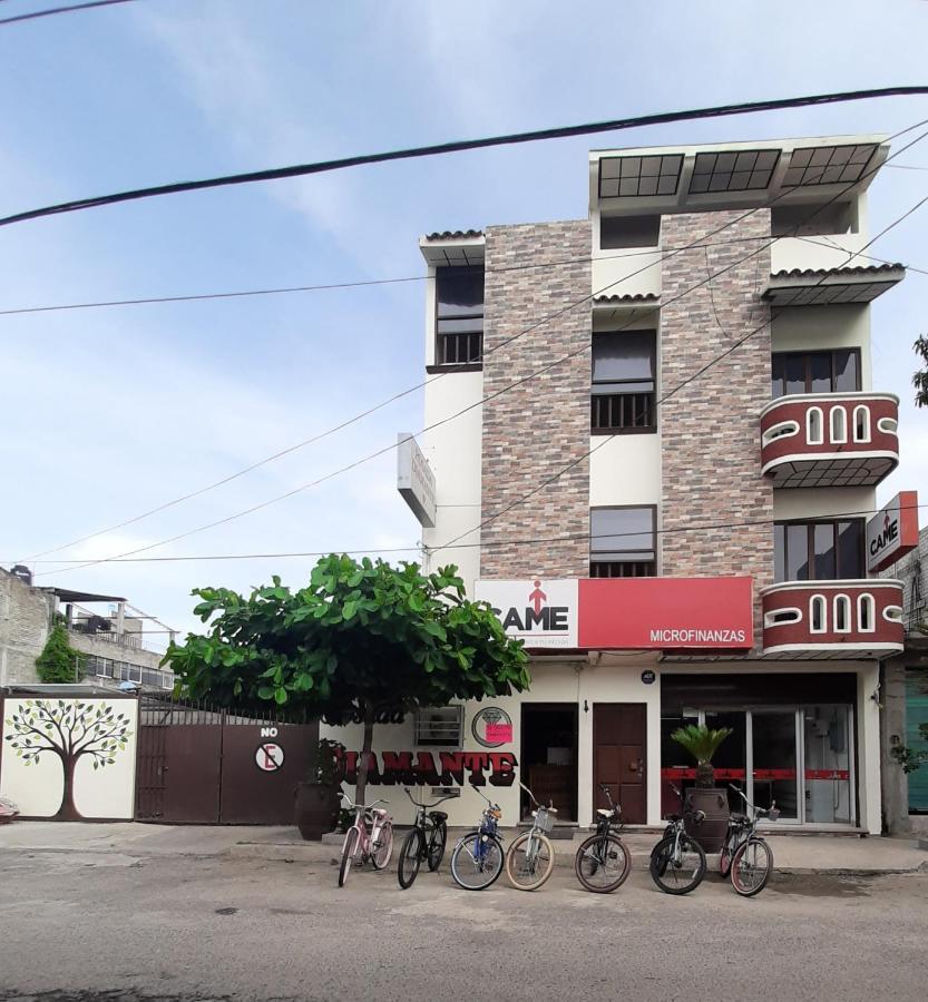 Hotel Posada Diamante 圣克鲁斯华特库 外观 照片