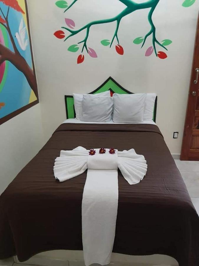 Hotel Posada Diamante 圣克鲁斯华特库 外观 照片