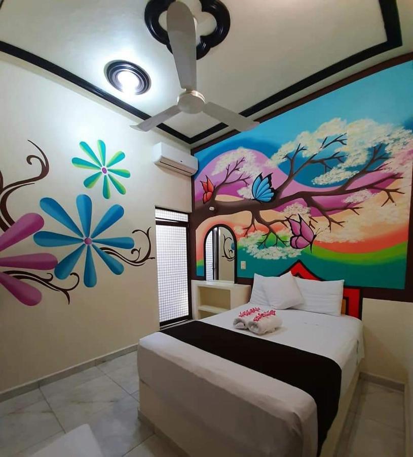 Hotel Posada Diamante 圣克鲁斯华特库 外观 照片