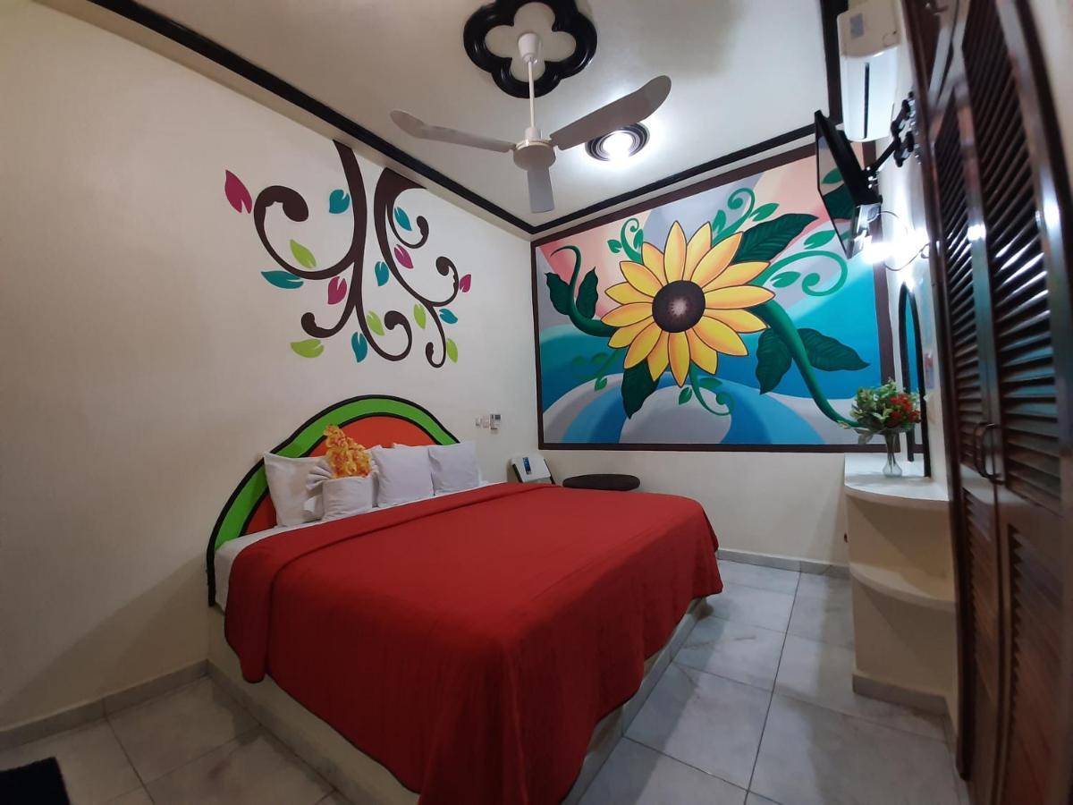 Hotel Posada Diamante 圣克鲁斯华特库 外观 照片